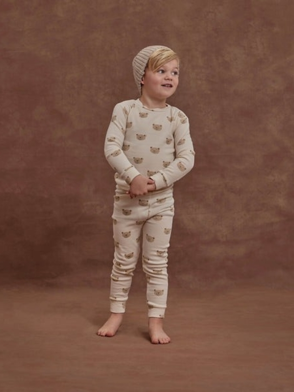 Rylee + Cru Long Sleeve Pajama Set | Bears 6-7y